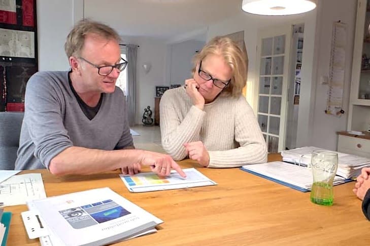 Beratungsgespräch zu Energie und Heizung mit Auswertung